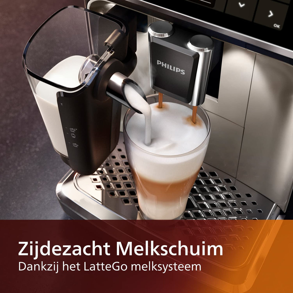 Philips 5400-serie LatteGo Espressomachine - 12 Dranken