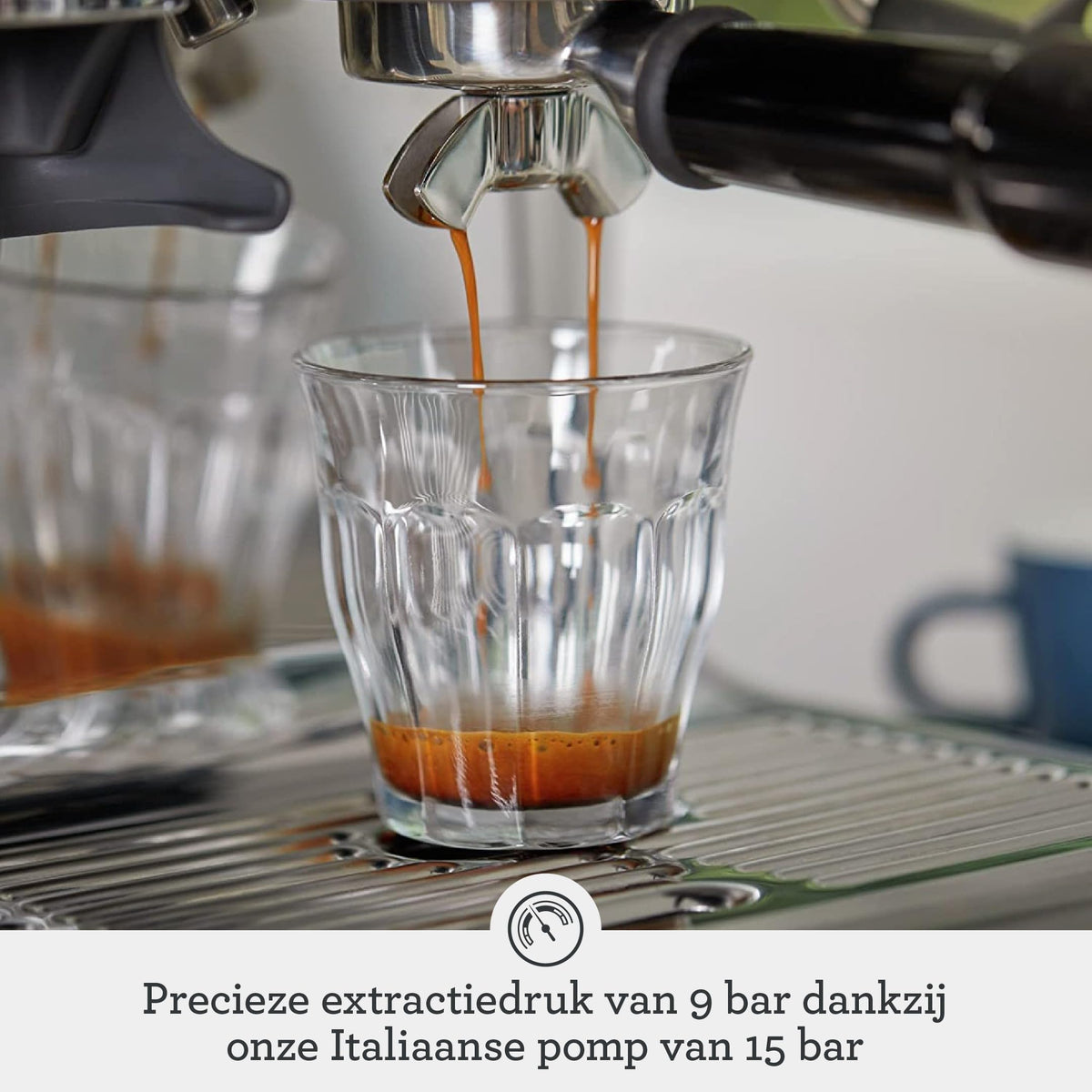 Sage The Barista Express, Geborsteld Roestvrij Staal